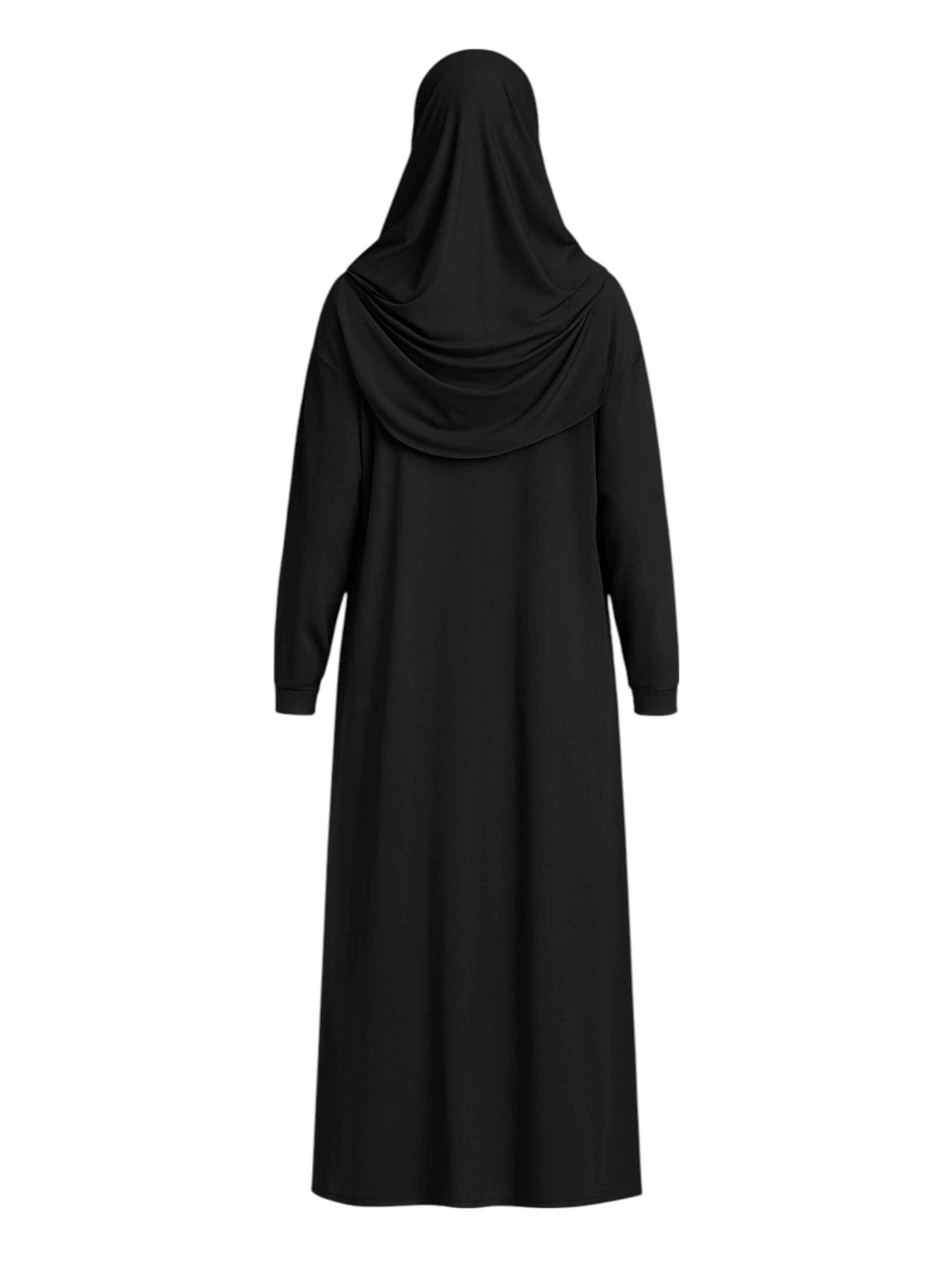 Robe 'SAHRA' fashionshowcase en noir