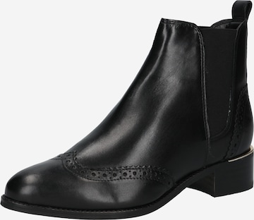 Chelsea Boots River Island en noir : devant