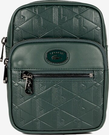 LACOSTE Crossbody Bag in Green: front