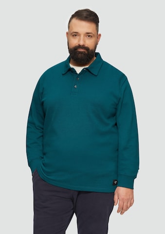 s.Oliver Sweatshirt in Groen: voorkant