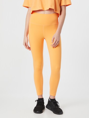 ROXYSkinny Sportske hlače 'HEART INTO IT' - narančasta boja: prednji dio