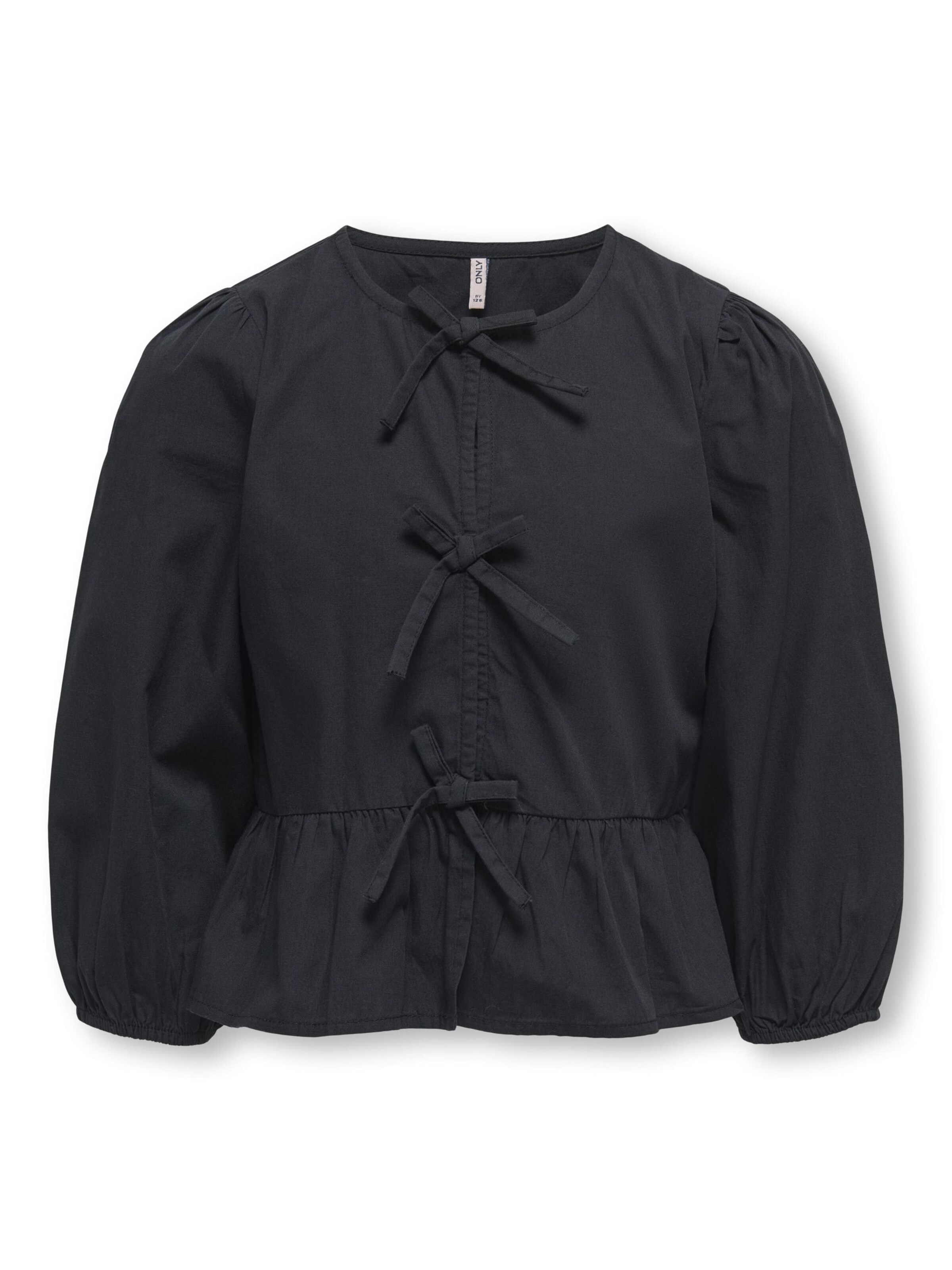 ONLY GIRLS Bluse 'CLARA' i sort: forside