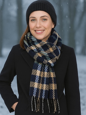 COLLEZIONE ALESSANDRO Scarf 'Elegant' in Blue