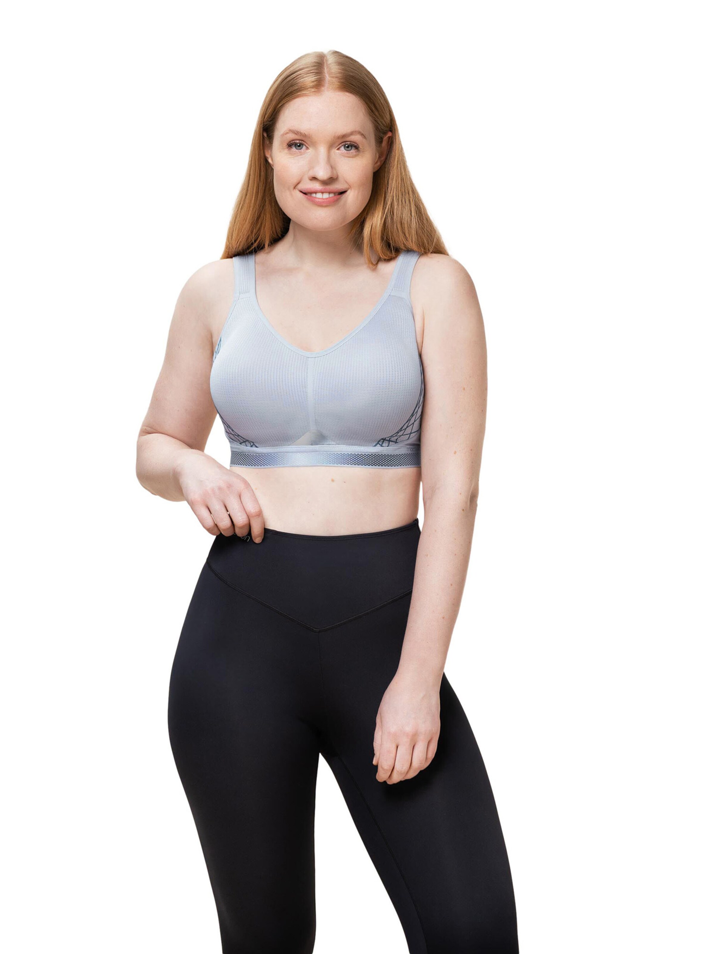 TRIUMPH High Support Bra ' Triaction Cardio Flow ' in Purple