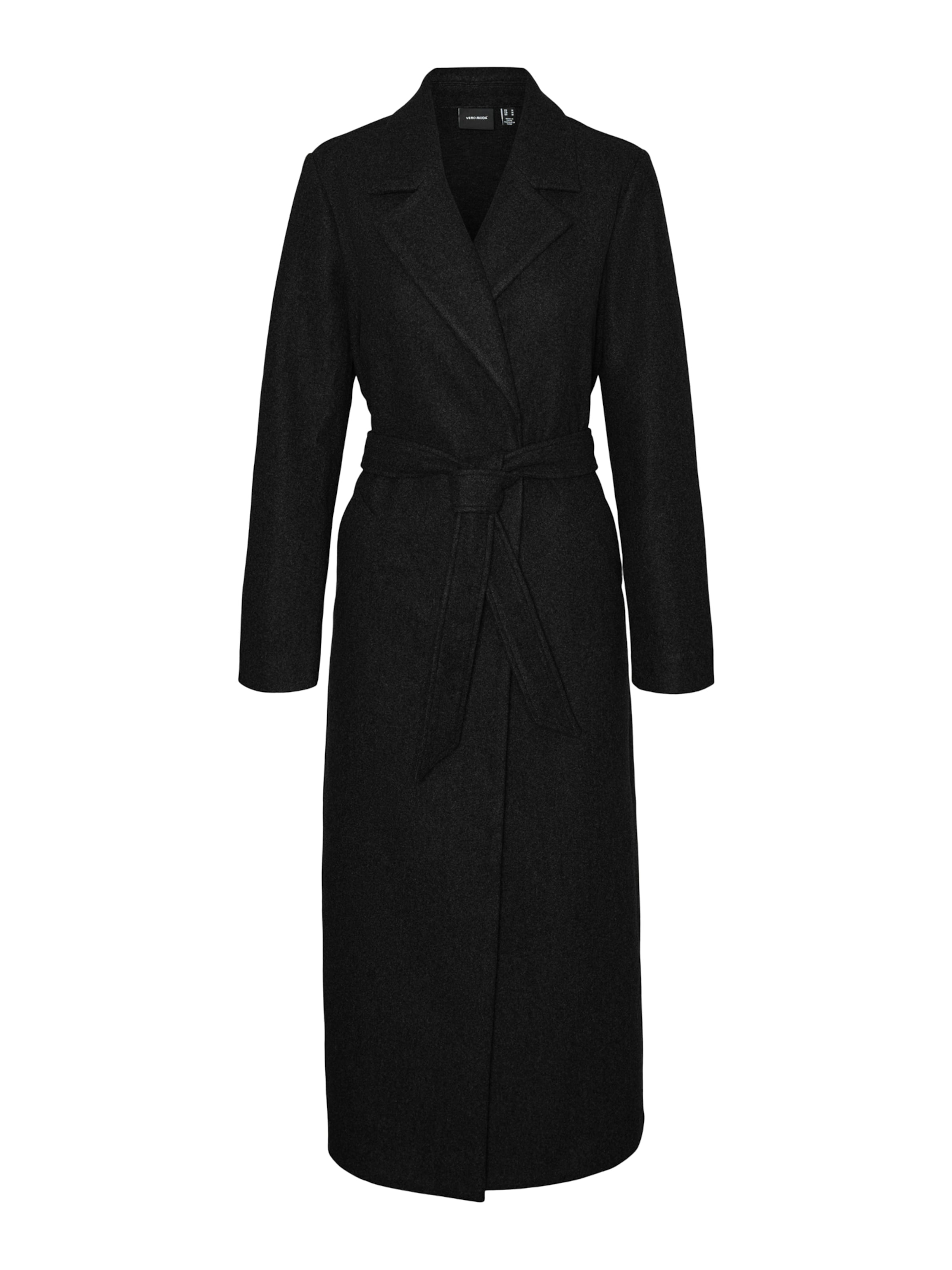 Cappotto di mezza stagione 'FORTUNEAYA' di VERO MODA in nero: frontale