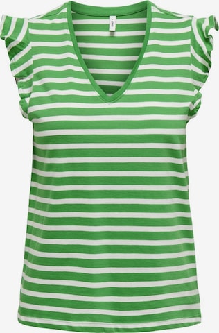 T-shirt 'May' ONLY en vert : devant