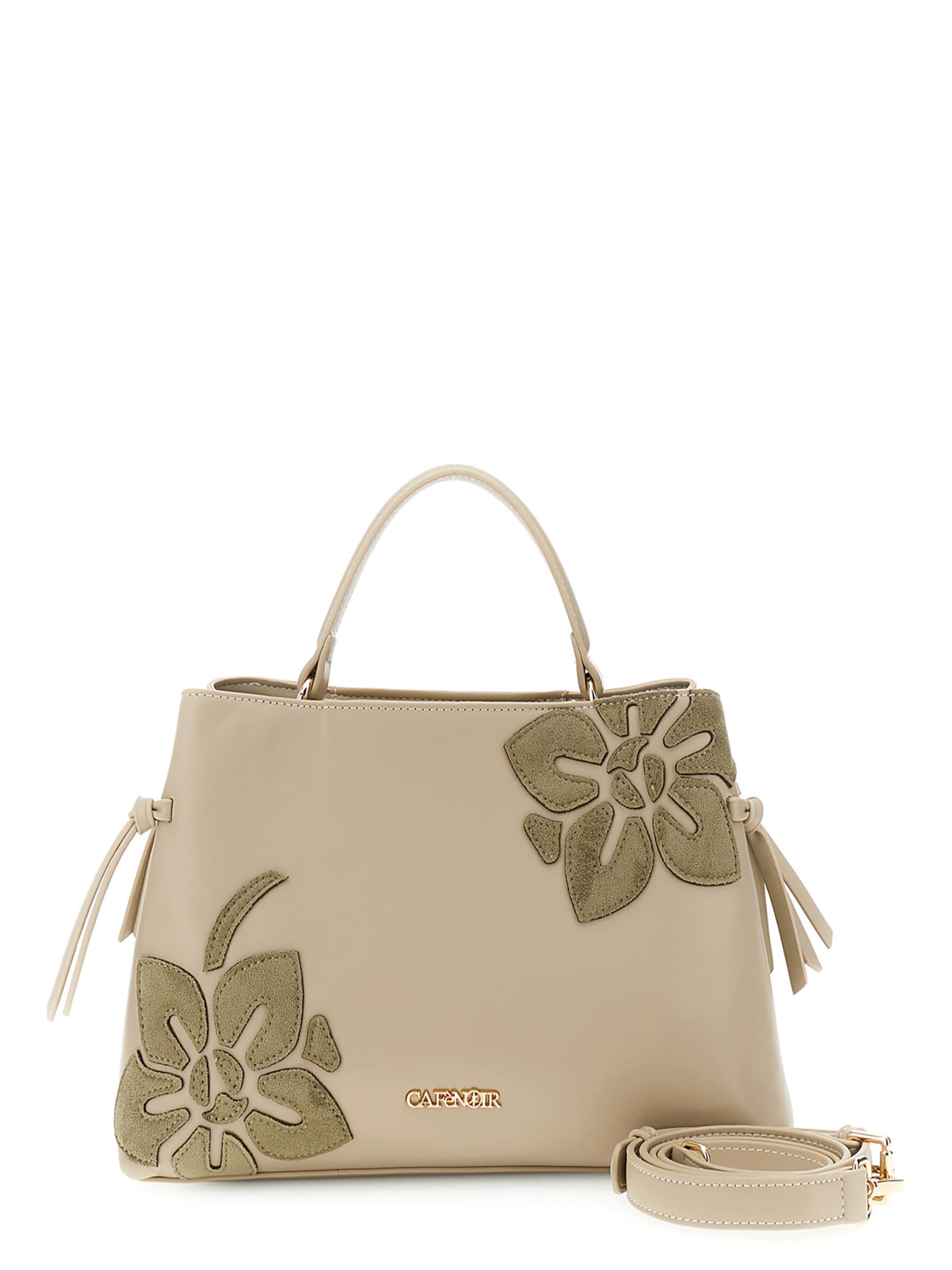 Borsa a mano di CAFè NOIR in beige: frontale