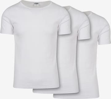 T-Shirt Urban Classics en blanc : devant