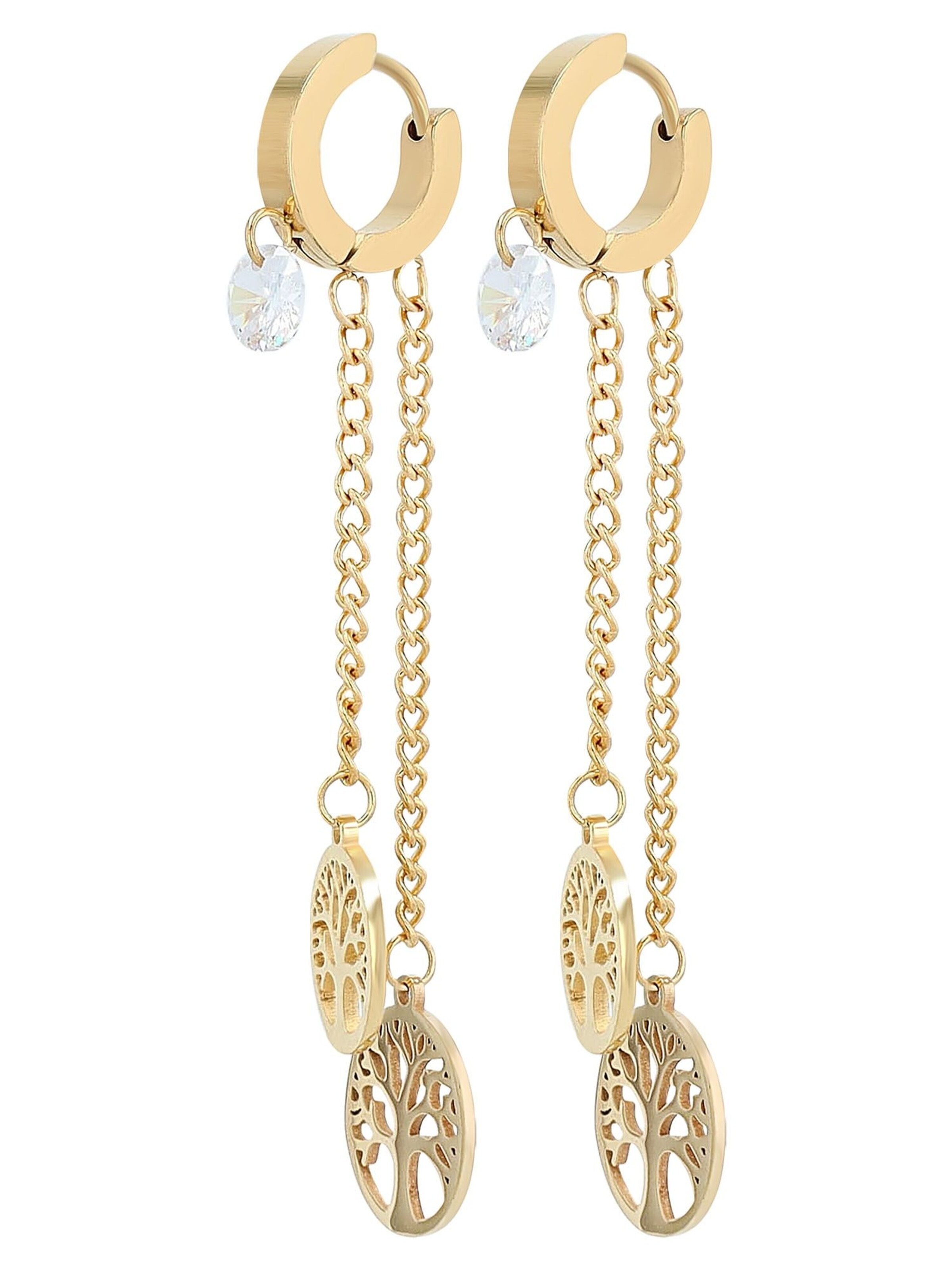 Akzent Earrings 'Mica, langlebig' in Gold