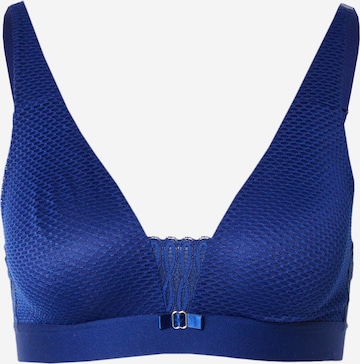 TRIUMPH Minimiser Bra 'Aura Spotlight' in Blue: front