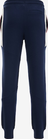 WE Fashion Regular Broek in Blauw