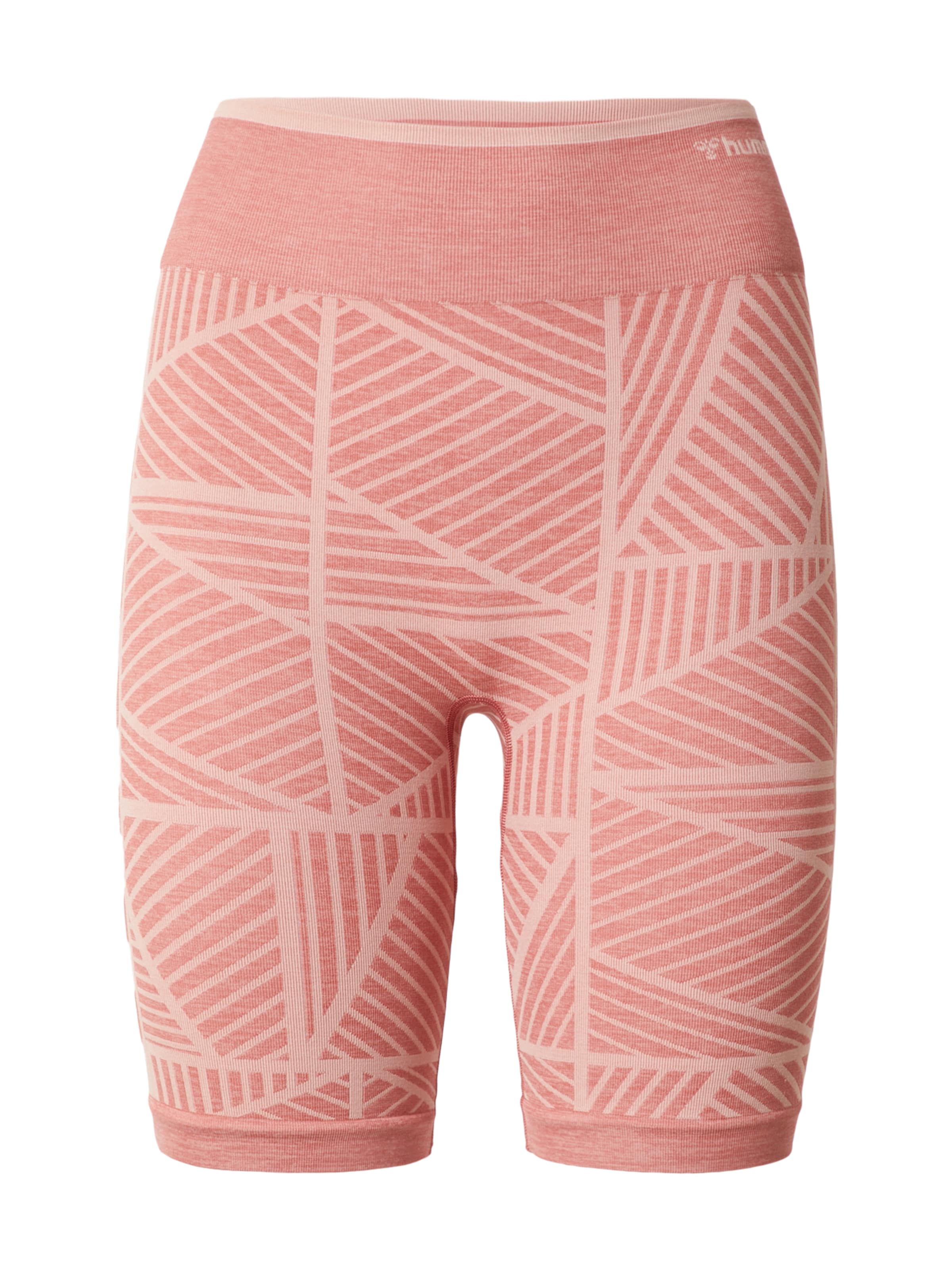 Hummel Skinny Sports trousers in Pink: front