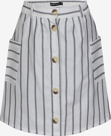 Bruuns Bazaar Kids Skirt in White: front