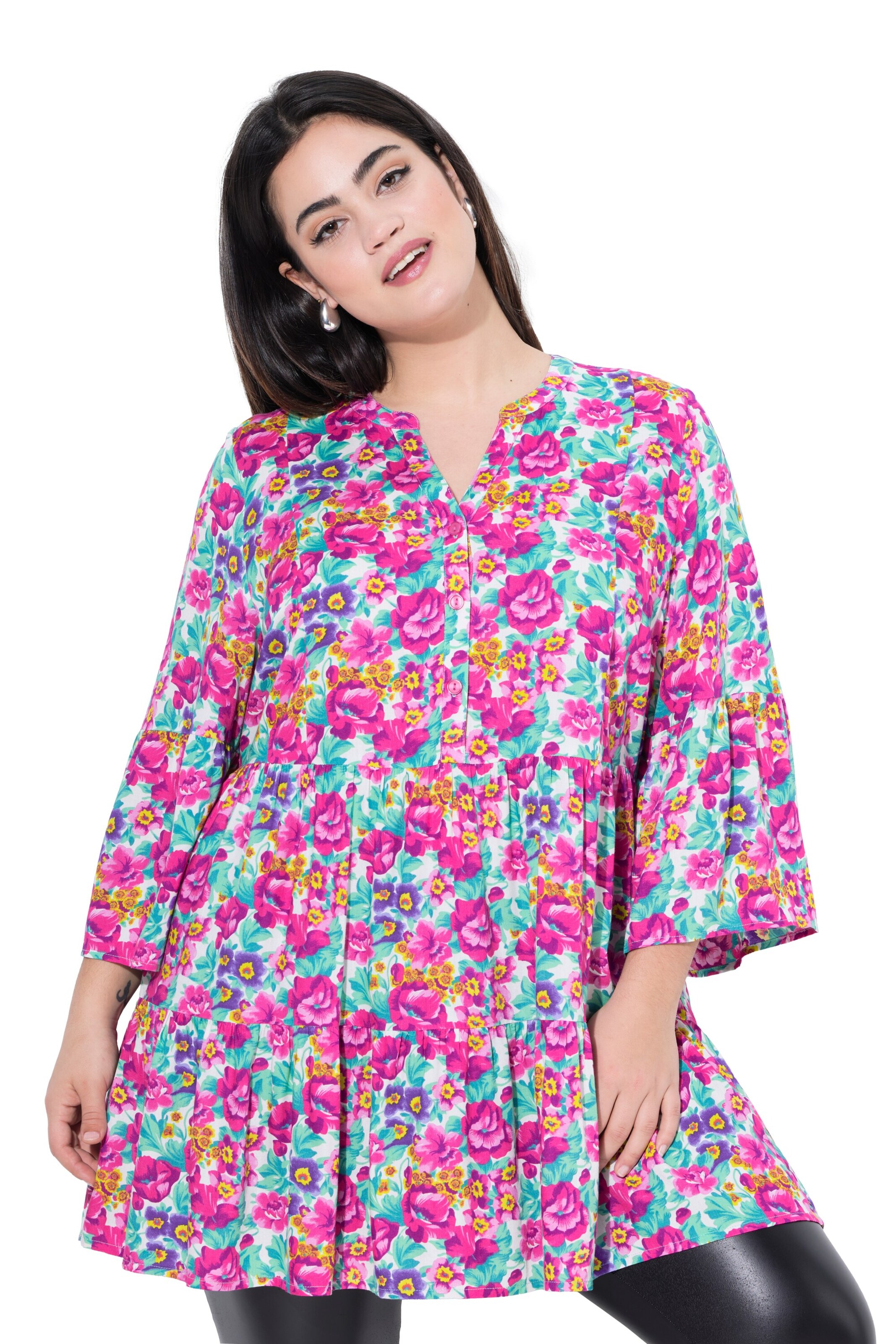 Angel of Style Tunic in Purple: front