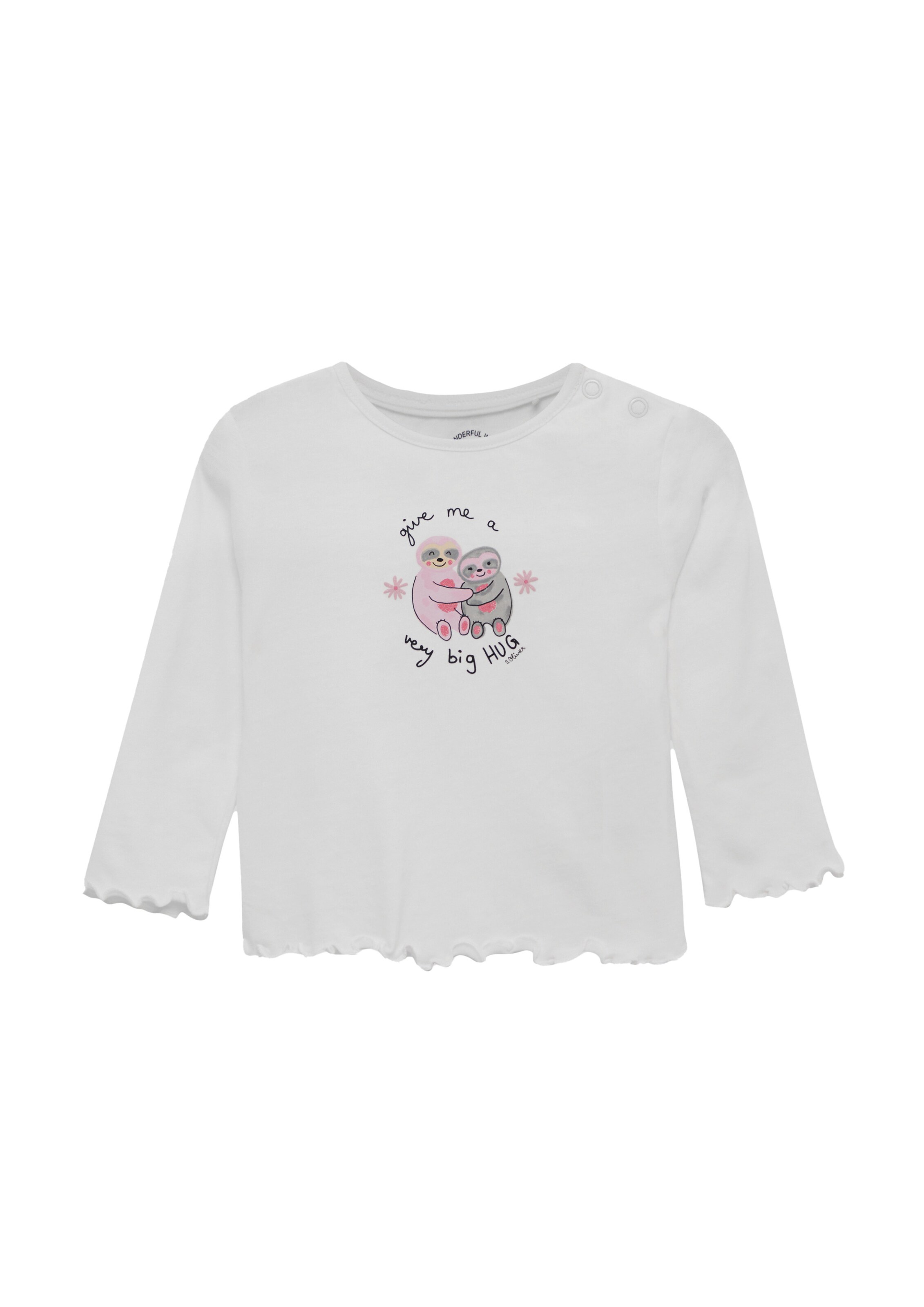 s.Oliver Shirt in Wit: voorkant