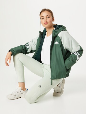 ADIDAS SPORTSWEAR Sportjacke 'Back To ' in Grün