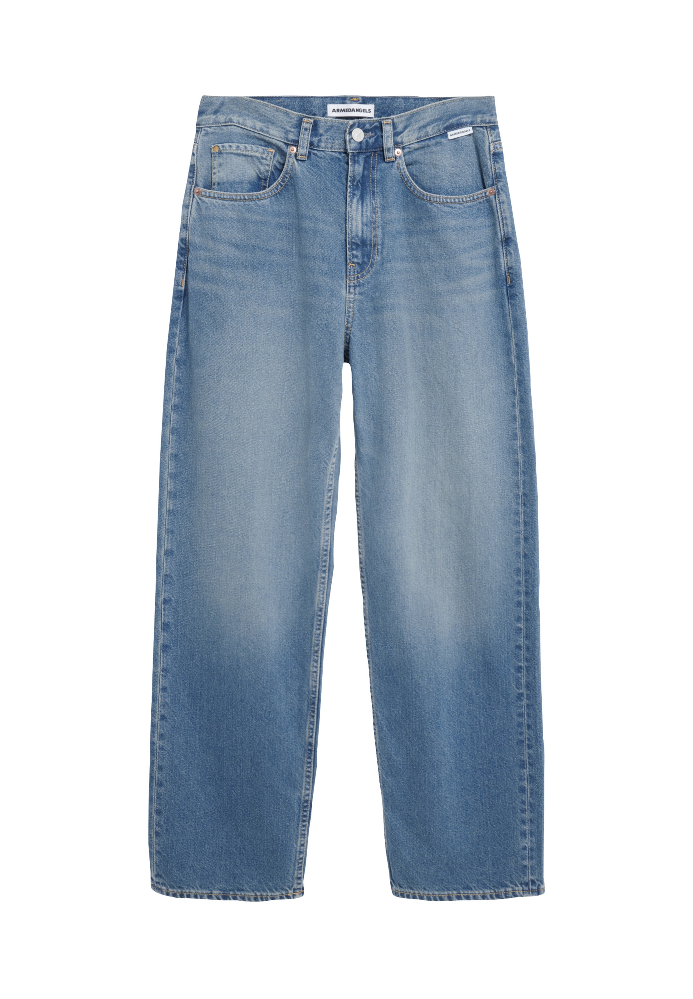 ARMEDANGELS Loosefit Jeans 'HAAYI' in Blauw: voorkant