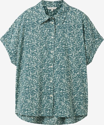 TOM TAILOR Blouse in Groen: voorkant