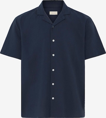 BLEND - Camisa ' BHAvan ' em azul: frente