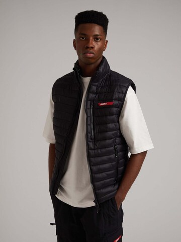 JACK1T Outdoor jacket ' SATEL1TE Leichte Pufferweste 2.0 ' in Black