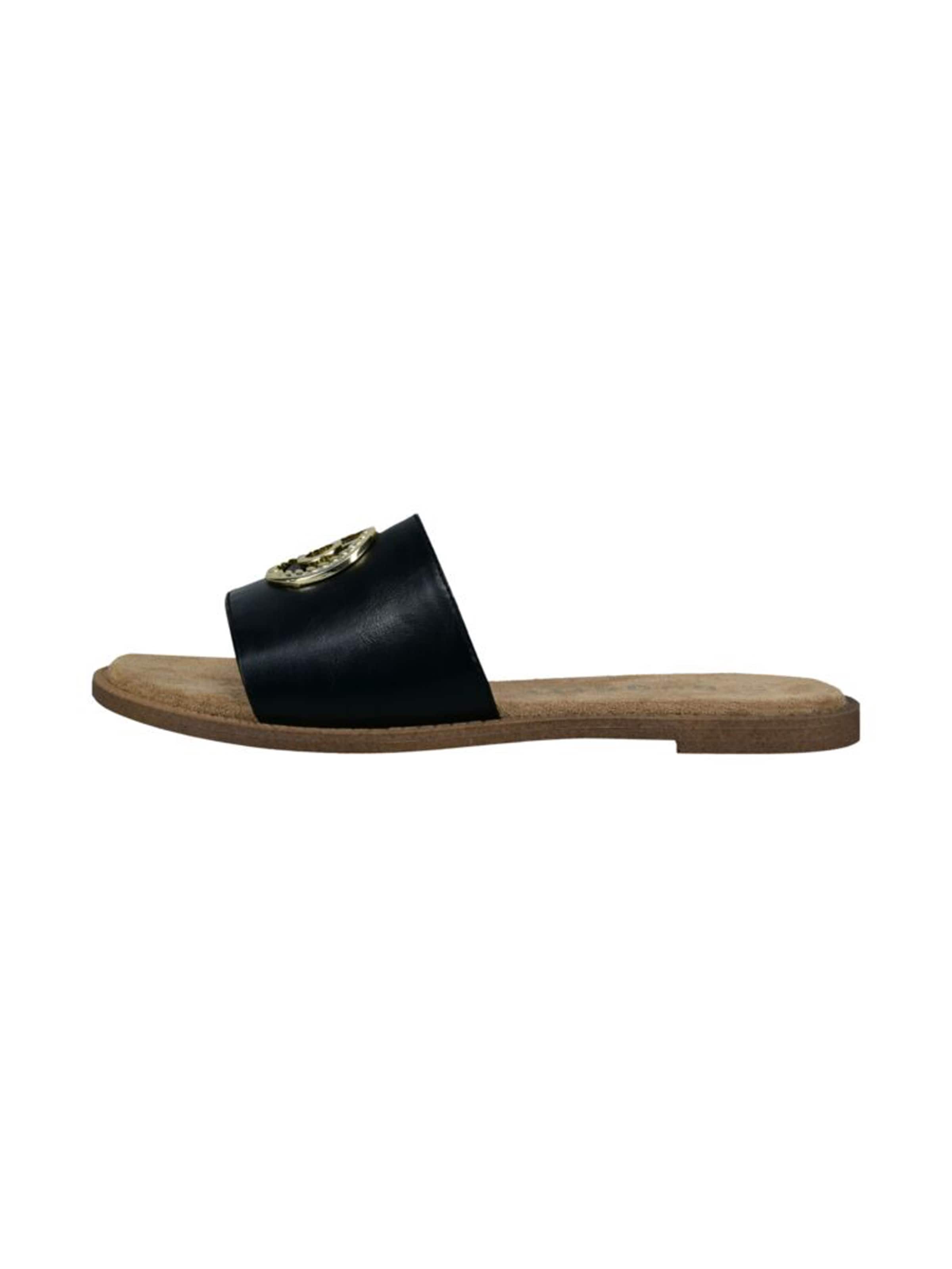 bugatti Pantolette i svart