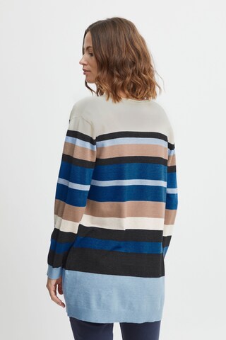 Fransa Knit Cardigan in Blue