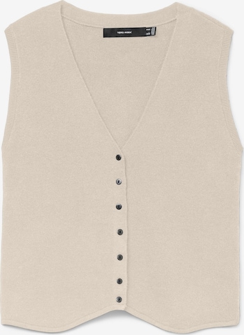 Gilet di VERO MODA in beige: frontale