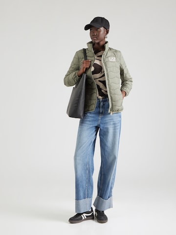 Veste mi-saison EA7 Emporio Armani en vert