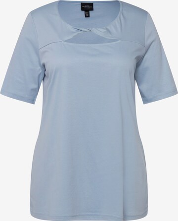 Ulla Popken Shirt in Blauw: voorkant