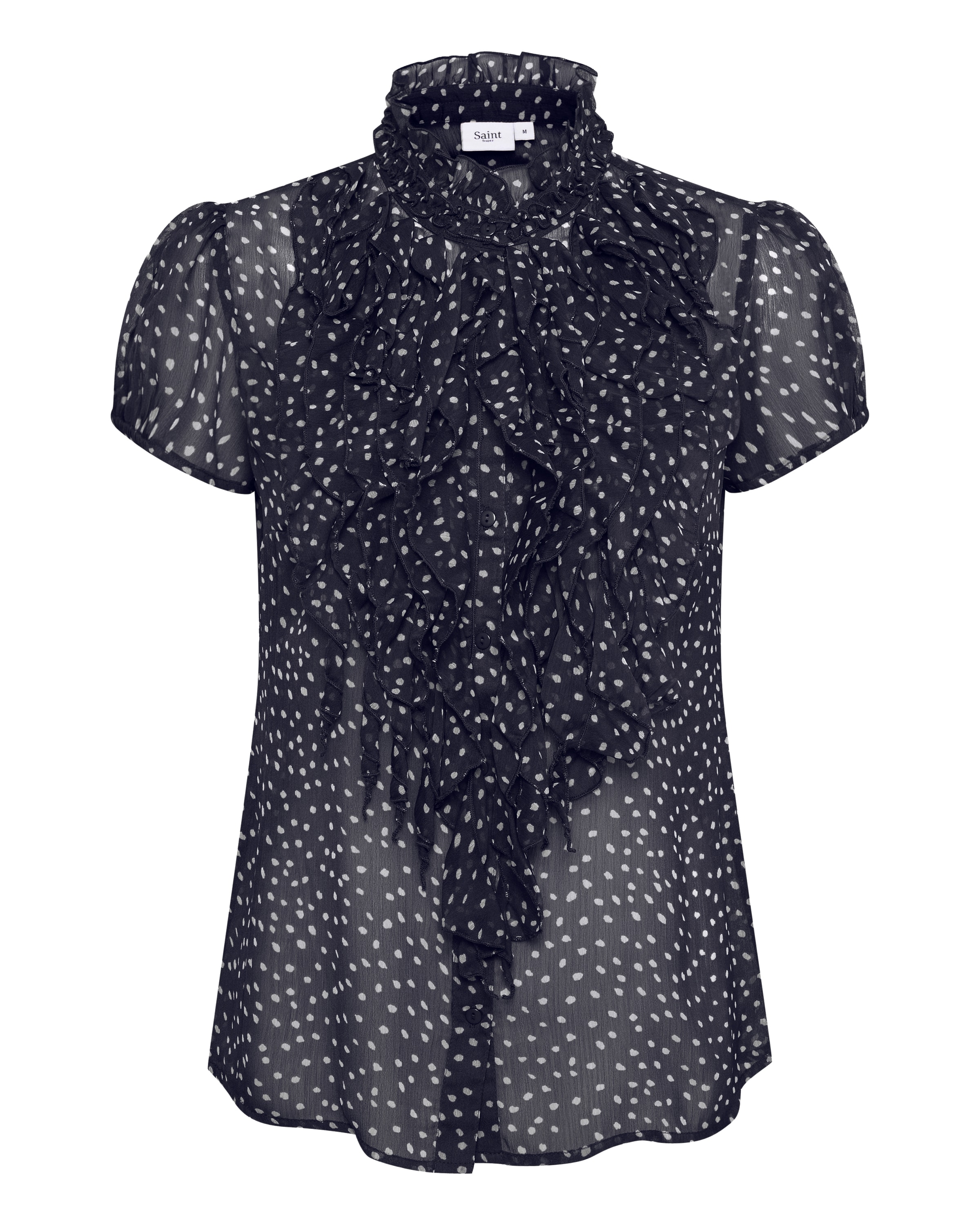 SAINT TROPEZ Blouse 'Lilja' in Blue: front