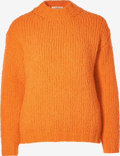 LOOKS by Wolfgang Joop Strickpullover ' mit Kragen ' in orange, Produktansicht