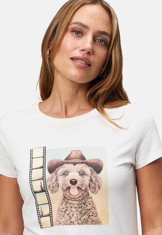 zero T-Shirt in Weiß