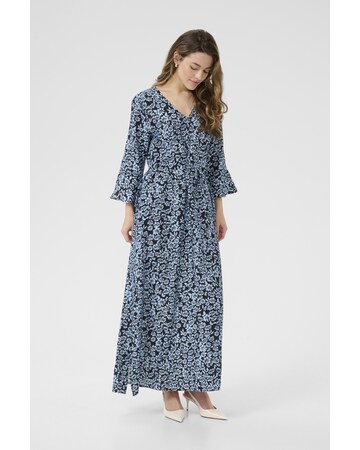 Kaffe Jurk 'KAamanda' in Blauw: voorkant
