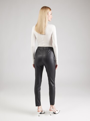 JDY Slim fit Trousers 'JDYSoya' in Black