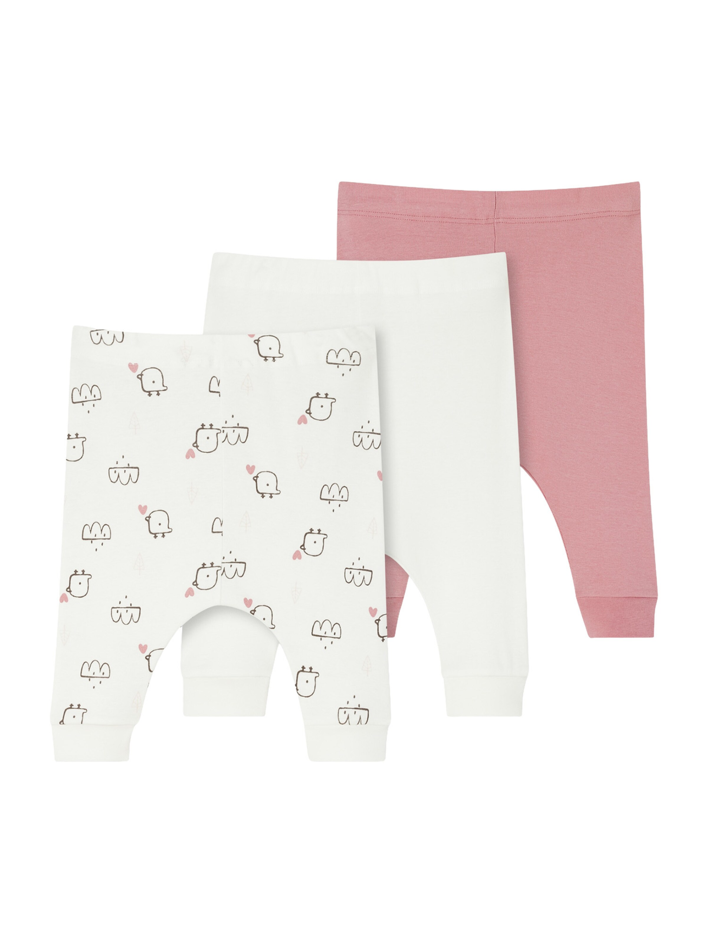 SCHIESSER Pyjamahose 'Natural Love' in Braun: Vorderseite