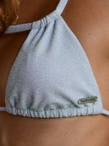 La Michaux Bustier Bikinitop 'OLIVIA' in Silber