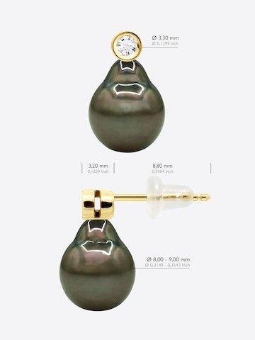 Ateliers Saint Germain - Pendientes 'Tavana' en amarillo