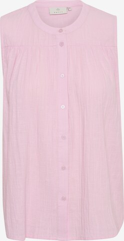 Chemisier Kaffe en rose : devant