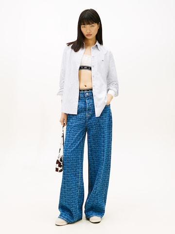 Chemisier Tommy Jeans en bleu
