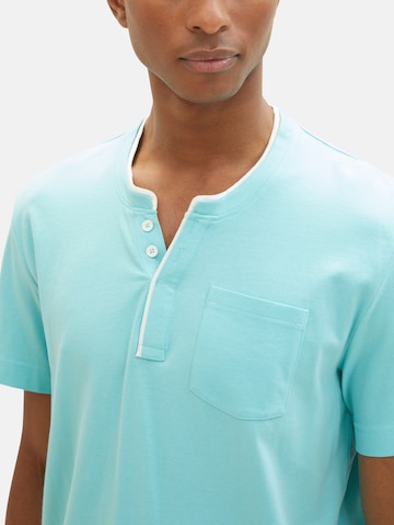 T-Shirt 'Serafino' TOM TAILOR en bleu