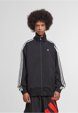ADIDAS ORIGINALS Tussenjas 'Firebird' in Zwart: voorkant