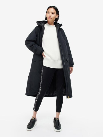 Barbour International Between-Seasons Coat in Black