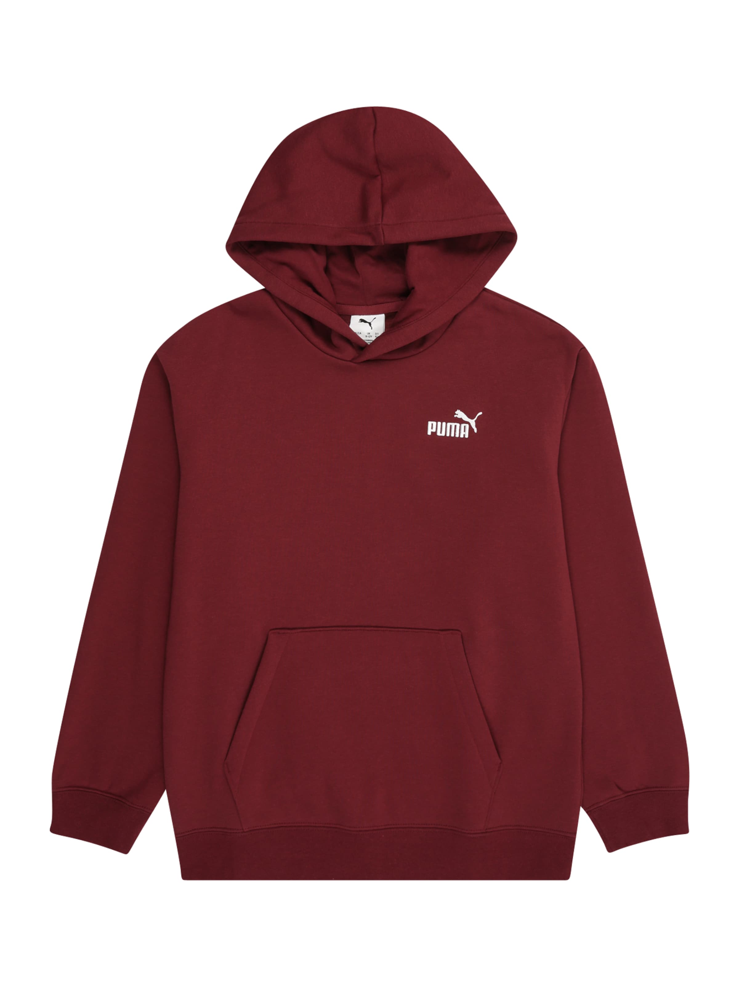 PUMA Mikina 'Ess No. 1' – červená: přední strana