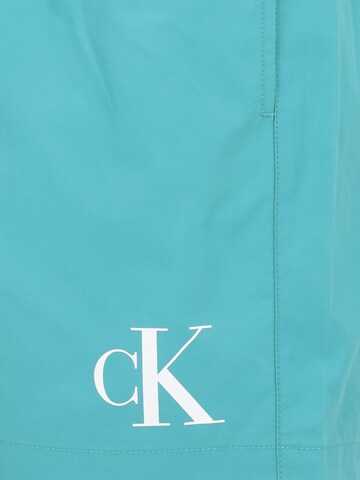 Calvin Klein Swimwear Ujumispüksid, värv roheline