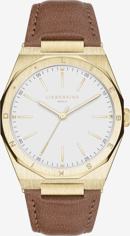 Liebeskind Berlin Analog Watch in Brown: front