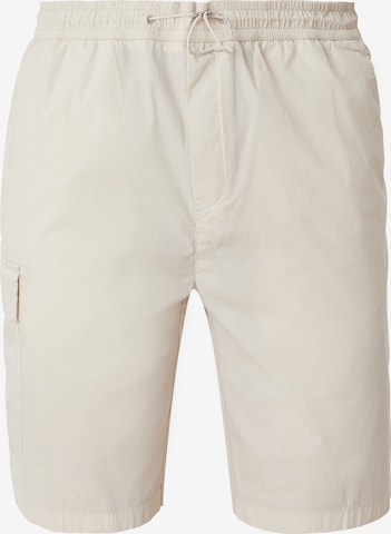 s.Oliver Loosefit Cargobroek in Beige: voorkant