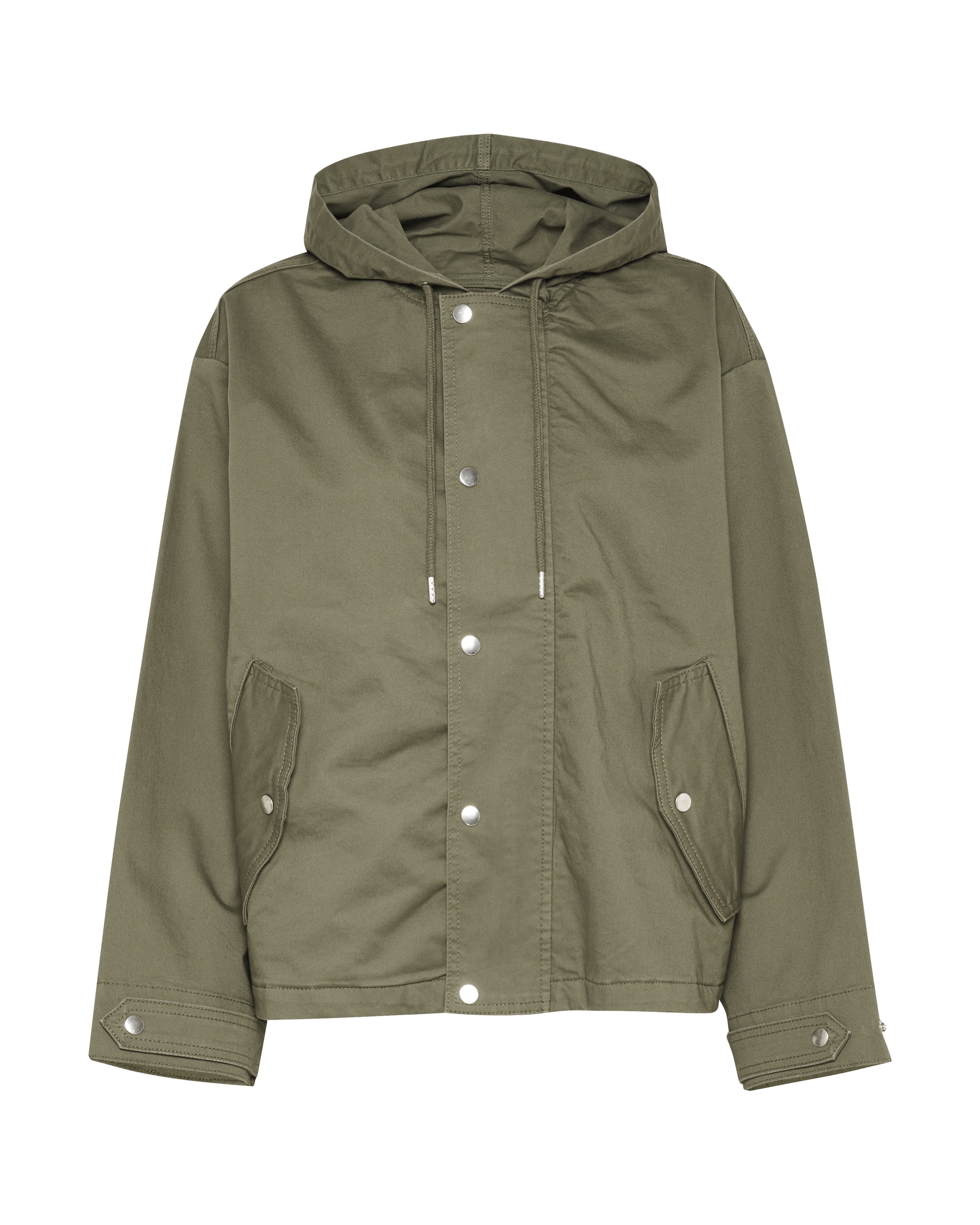 Part Two Tussenjas 'Nadya' in Groen: voorkant