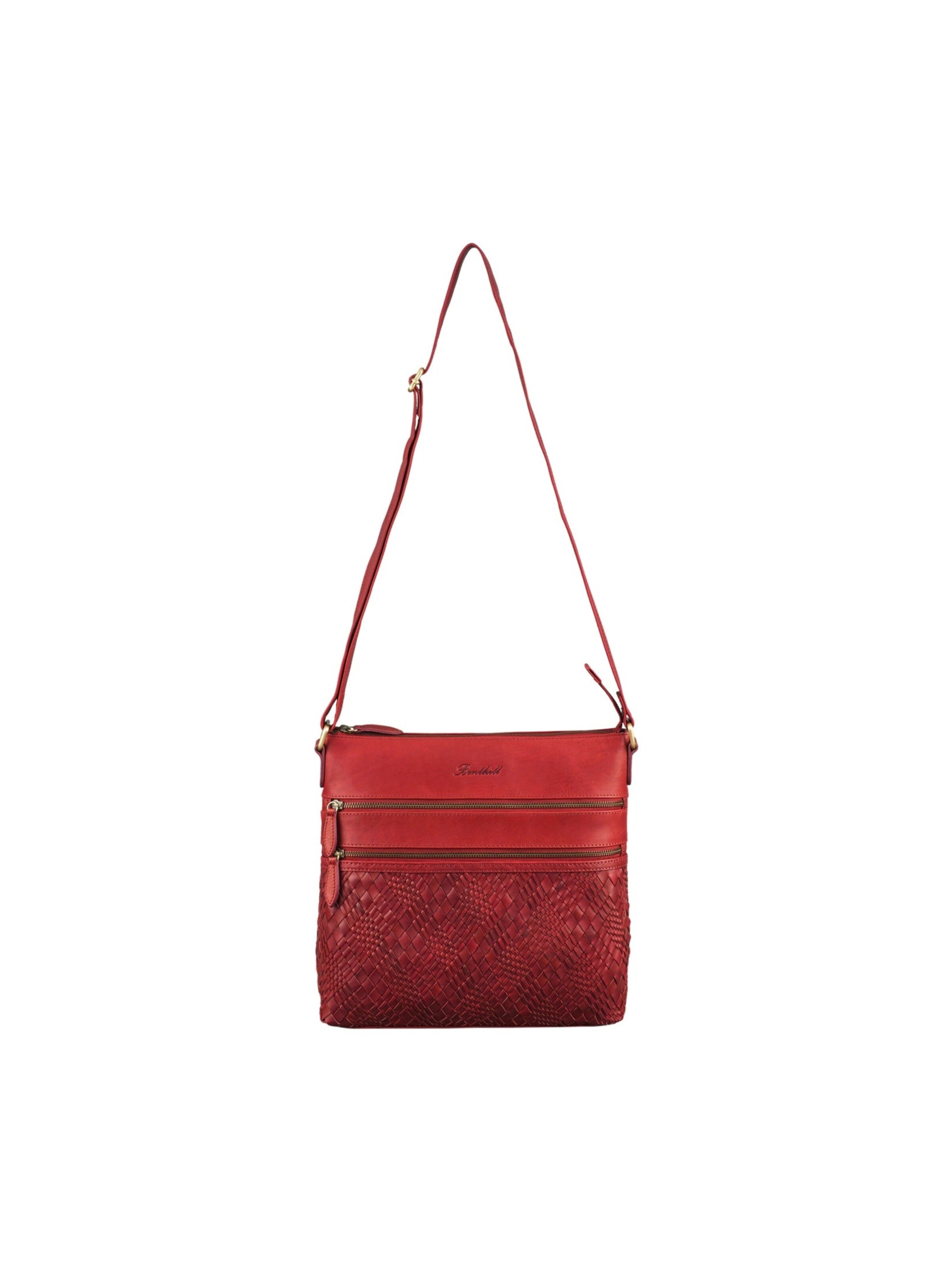 Benthill Shoulder Bag in Red