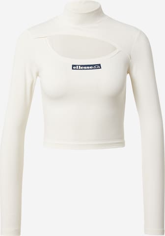 ELLESSE - Camisa em branco: frente