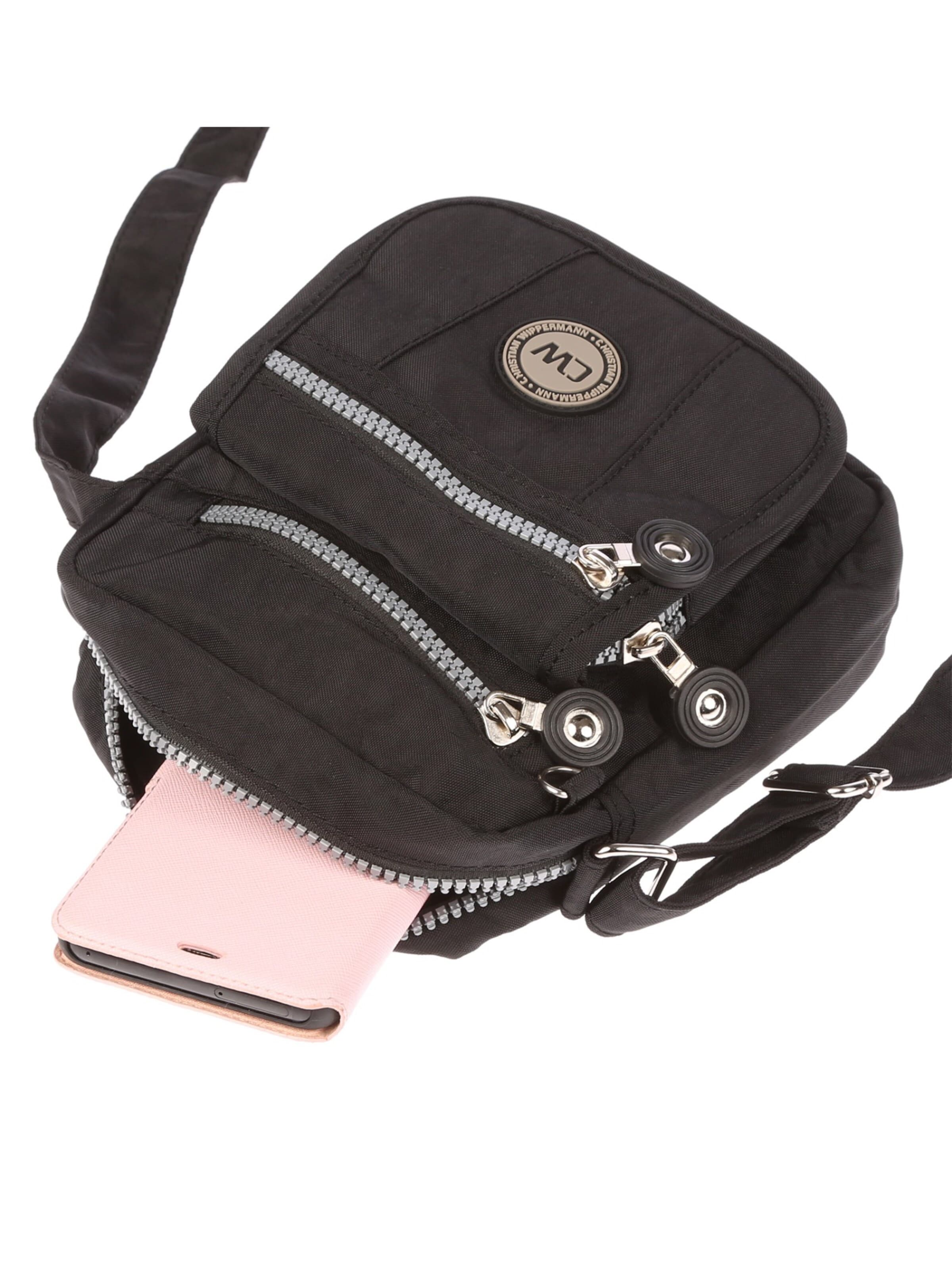 Christian Wippermann Crossbody Bag in Black